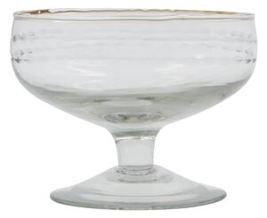 Sklenený pohár na dezerty Vintage Clear