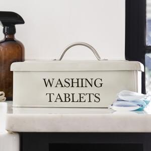 Plechový box na tablety do umývačky riadu / pračky Clay