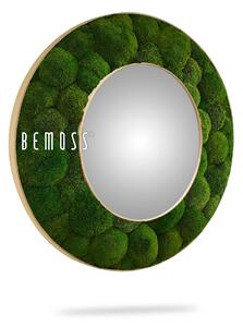 Kruhové zrkadlo BOLMOSS Natural
