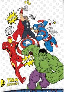 Bavlnené obliečky Avengers Comics Team 140x200/70x90 cm