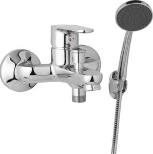JB Sanitary Vaňová nástenná batéria TIRA, rozteč 100 mm s príslušenstvom D10 45 01