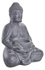 BUDDHA Soška Buddhy so svietnikom 68 cm