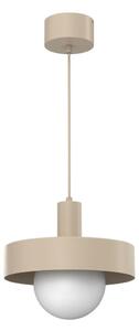 Luster na lanku CANAN 1xE27/15W/230V priemer 29 cm béžový