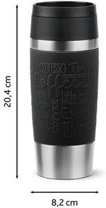 Travel Mug Cestovný hrnček, 0,36 l, čierny TEFAL N2020210