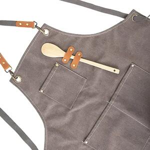 Canvas gril Kuchynská zástera, sivá ORION 960871
