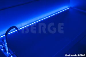 ECOLIGHT LED pásik KOMPLET - SMD 2835 - 5m - 300/5m - 4,8 W/m - modrý + konekror + zdroj