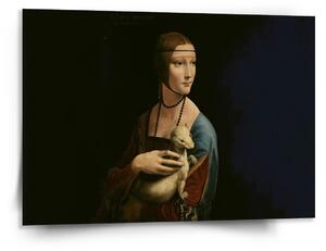 Sablio Obraz Dáma s hranostajom - Leonardo da Vinci - 150x110 cm