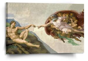 Sablio Obraz Stvorenie Adama - Michelangelo Buonarroti - 120x80 cm