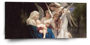 Sablio Obraz Panna s anjelmi - William-Adolphe Bouguereau - 110x50 cm