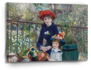 Sablio Obraz Dve sestry (Na terase) - Pierre-Auguste Renoir - 90x60 cm