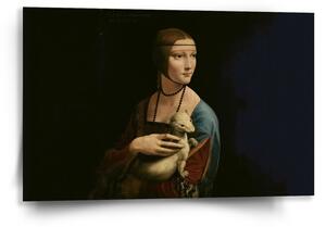 Sablio Obraz Dáma s hranostajom - Leonardo da Vinci - 60x40 cm