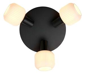 Nordlux - Milford 3 Mini Stropné Lampa Black Nordlux - Lampemesteren