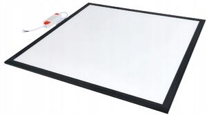 BERGE LED panel čierny 60 x 60cm - 50W - 4700Lm - neutrálna biela