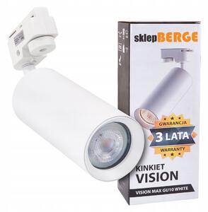 BERGE Reflektor GU10 1C biely VISION MAX