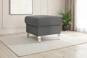 TABURETKA, koža, 58/48/58 cm Sit & More - Kreslá, Online Only