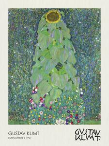 Obrazová reprodukcia Sunflowers (1907), Gustav Klimt