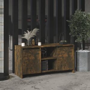 TV skrinka tmavý dub 102x37,5x52,5 cm drevotrieska