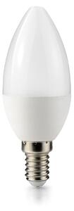 BERGE LED žiarovka - ecoPLANET - E14 - 10W - sviečka - 880Lm - teplá biela