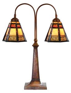 3D Tiffany lampa dve tienidlá Ø2*19 48*64