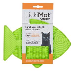 Lízacia podložka pre mačky Casper Green – LickiMat