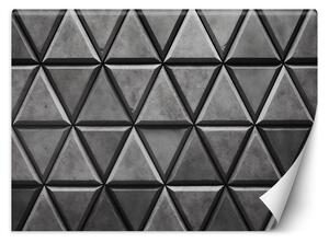 Fototapeta Betónové trojuholníkové vzory Materiál: Vliesová, Rozmery: 200 x 140 cm