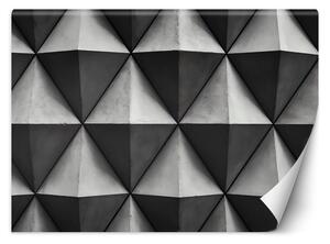 Fototapeta Betónové geometrické trojuholníky Materiál: Vliesová, Rozmery: 200 x 140 cm