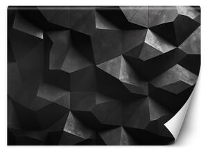 Fototapeta Abstraktné tmavé betónové tvary Materiál: Vliesová, Rozmery: 200 x 140 cm
