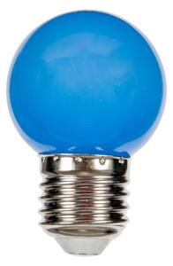 SPECTRUM LED žiarovka guľová - SMD 2835 - E27 - 1W - 230V - modrá