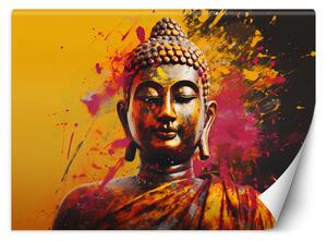 Fototapeta Budha na abstraktnom pozadí Materiál: Vliesová, Rozmery: 200 x 140 cm