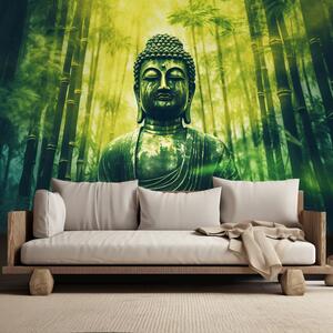 Fototapeta Budha v bambusovom lese Materiál: Vliesová, Rozmery: 200 x 140 cm