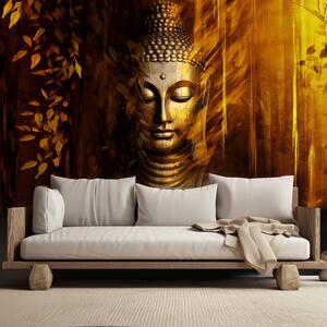 Fototapeta Skrytý zlatý Budha Materiál: Vliesová, Rozmery: 200 x 140 cm
