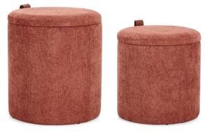 2SET KATIA GINGER taburet s úložným priestorom