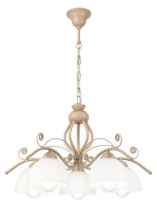 Brilagi - Luster na reťazi ANTICO MODERN 5xE27/60W/230V béžová
