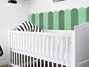 Vylen Nástenný ochranný pás LOOP za posteľ do detskej izby Zvoľte farbu: Tmavo fialová