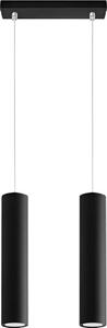 Luster na lanku KARADON 2xGU10/30W/230V čierna