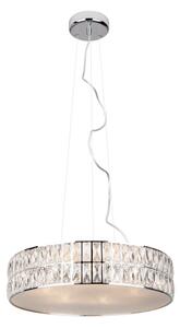 MAXLIGHT P0236 - Luster na lanku DIAMANTE 5xG9/42W/230V pr. 38 cm chróm