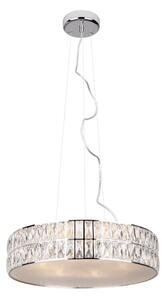 MAXLIGHT P0236 - Luster na lanku DIAMANTE 5xG9/42W/230V pr. 38 cm chróm