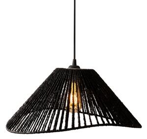MAXLIGHT P0579 - Luster na lanku AMALFI 1xE27/15W/230V pr. 45 cm čierna