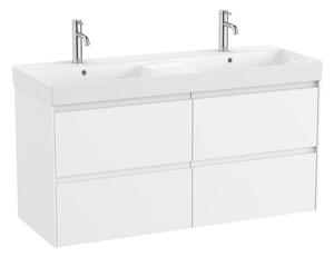 Kúpeľňová skrinka s umývadlom Roca ONA 120x64,5x46 cm biela mat ONA1202ZBM