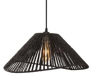 MAXLIGHT P0579 - Luster na lanku AMALFI 1xE27/15W/230V pr. 45 cm čierna