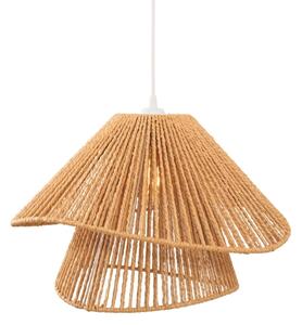 MAXLIGHT P0578 - Luster na lanku AMALFI 1xE27/15W/230V pr. 45 cm béžová