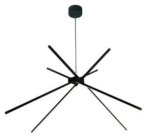MAXLIGHT P0412 - LED Luster na lanku SPIDER LED/33W/230V čierna