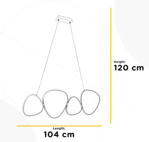 ONLI - LED Luster na lanku ROMEO LED/48W/230V 4000K biela