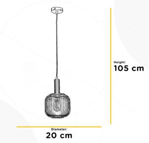 ONLI - Luster na lanku DOROTY 1xE27/22W/230V pr. 20 cm