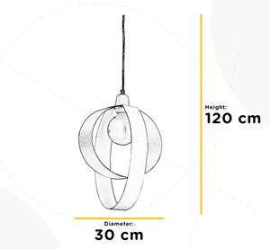 ONLI - Luster na lanku SERENA 1xE27/22W/230V biela