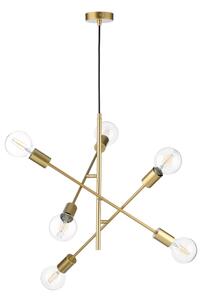 ONLI - Luster na lanku CROSS 6xE27/22W/230V