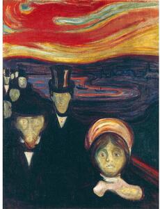 Reprodukcia obrazu Edvard Munch - Anxiety, 45 x 60 cm