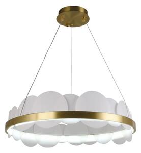 LED Stmievateľný luster na lanku LED/40W/230V 3000-6500K zlatá + diaľkové ovládanie