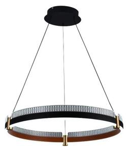 LED Stmievateľný luster na lanku LED/80W/230V 3000-6500K + diaľkové ovládanie