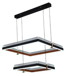 LED Stmievateľný luster na lanku LED/50W/230V 3000-6500K + diaľkové ovládanie